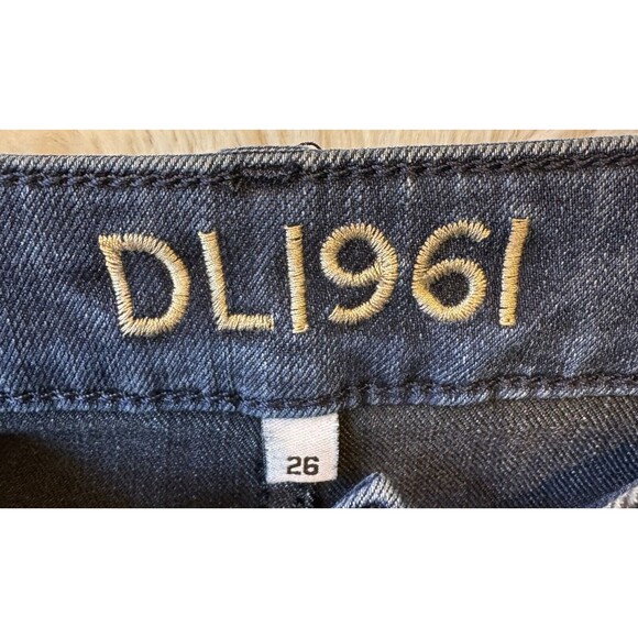 DL1961 Florence Ankle Mid Rise Instasculpt Wooster Skinny Jeans Price 26 - Picture 5 of 15